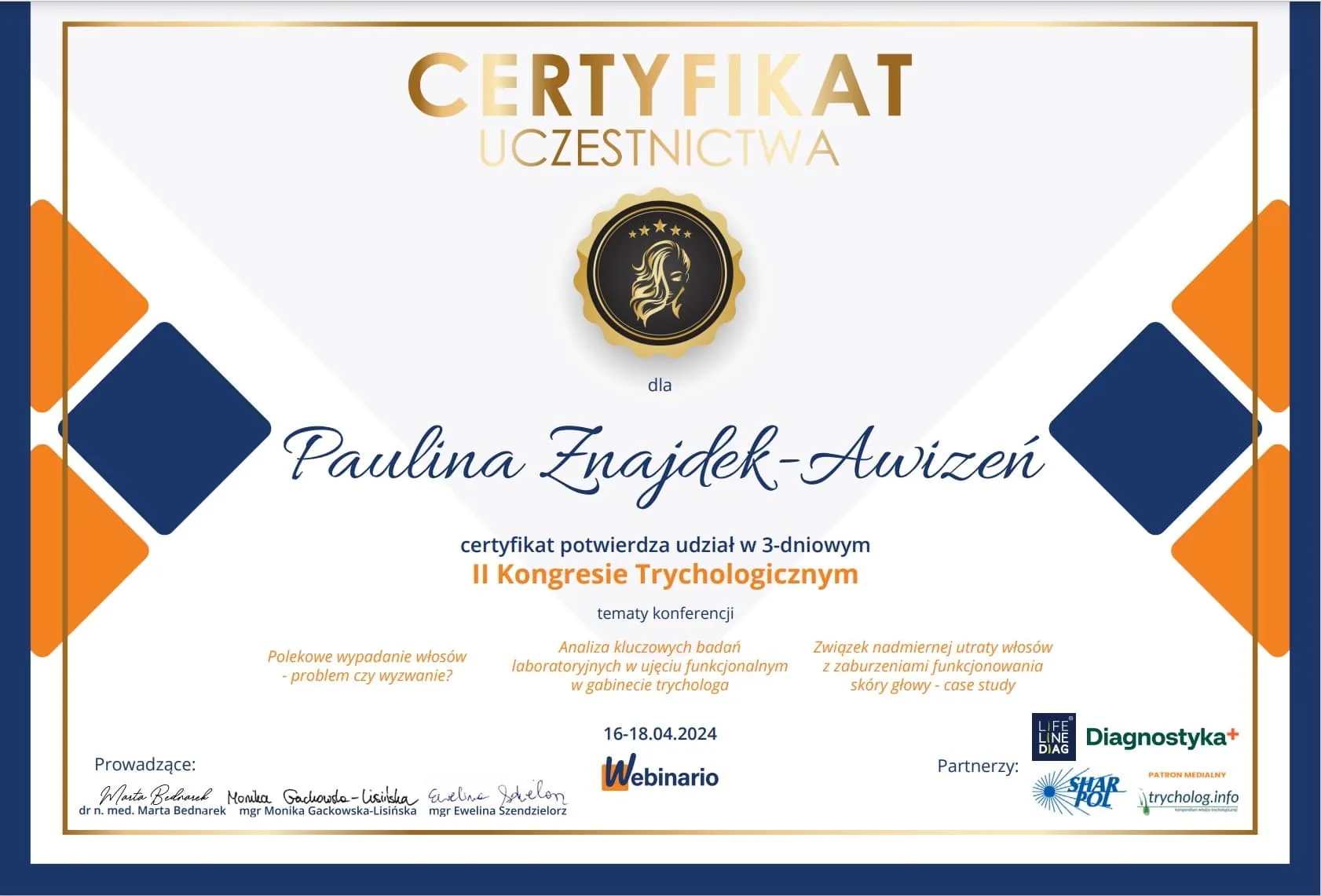 II Kongres Trychologiczny